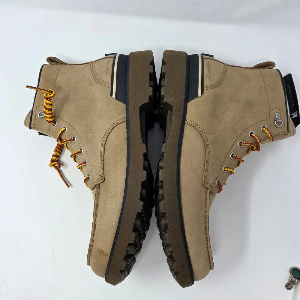 NEW Sorel Caribou Moc Men's Size 13 Waterproof Nubuck Leather Boots NM4490-281